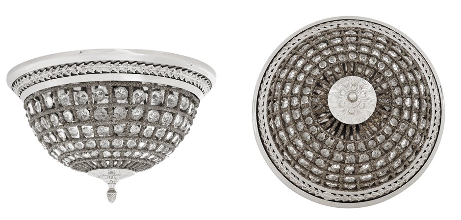 Потолочный светильник Ceiling Lamp Kasbah Nickel Потолочный светильник Ceiling Lamp Kasbah Nickel - Loft-Concept в Брянске
