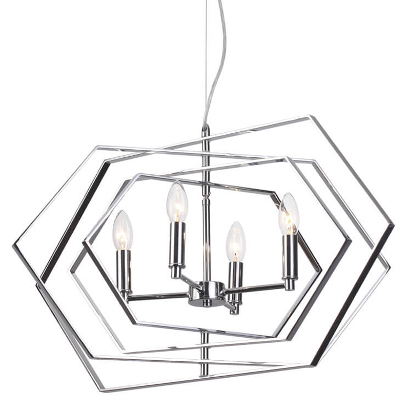 Люстра Damaris Chandelier silver Серебряный Люстра Damaris Chandelier silver Серебряный в Брянске | Loft Concept
