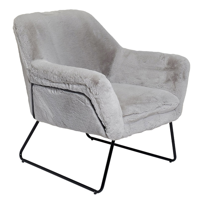 Кресло Bevin Armchair Серый Кресло Bevin Armchair Серый в Брянске | Loft Concept