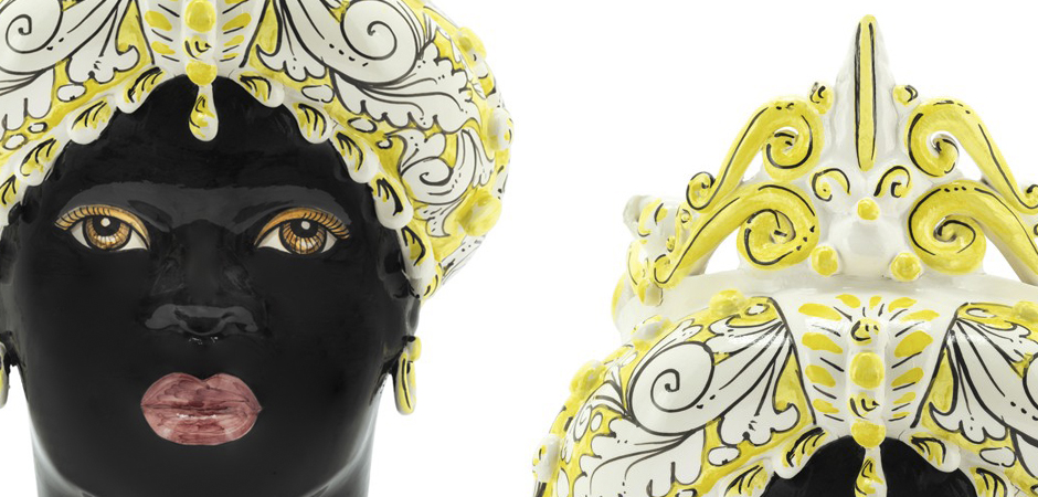 Ваза VASE MORO LADY MEDIUM yellow Ваза VASE MORO LADY MEDIUM yellow - Loft-Concept в Брянске