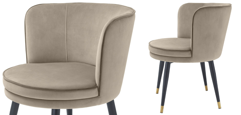 Стул Eichholtz Dining Chair Grenada greige Стул Eichholtz Dining Chair Grenada greige - Loft-Concept в Брянске