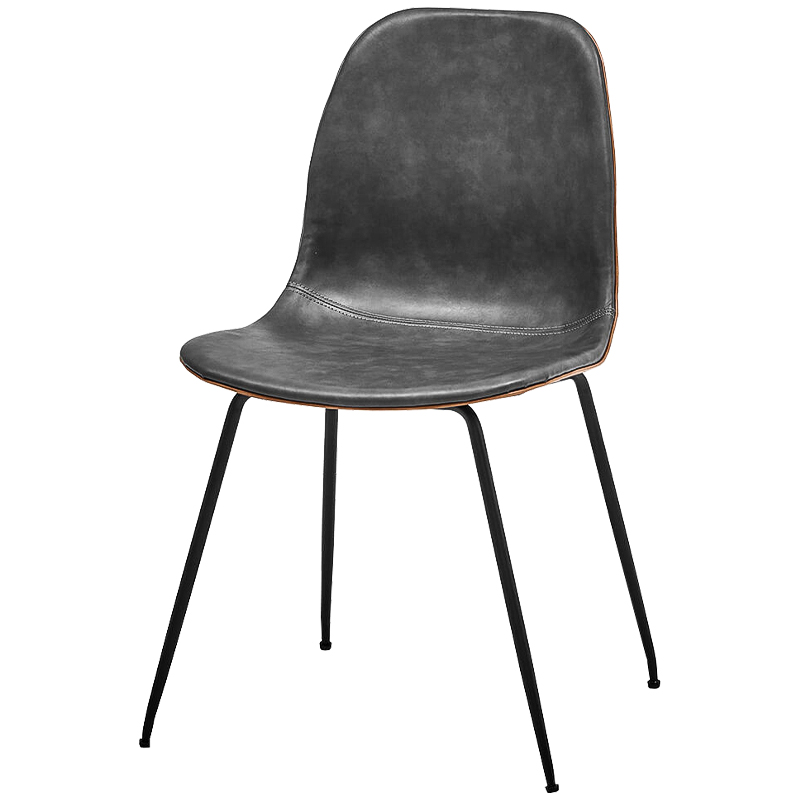 Стул Combi Caramel and Graphite Stool III Черный Карамель Серый Стул Combi Caramel and Graphite Stool III Черный Карамель Серый в Брянске | Loft Concept