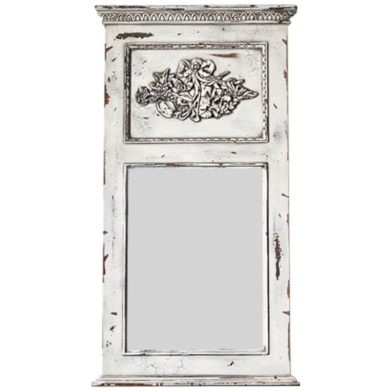 Зеркало Appel Mirror White Белый винтажная патина Зеркало Appel Mirror White Белый винтажная патина в Брянске | Loft Concept