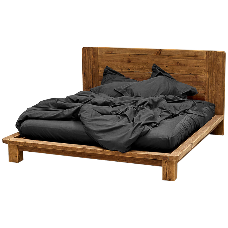Кровать в стиле лофт из массива сосны Terence Bed Древесина Кровать в стиле лофт из массива сосны Terence Bed Древесина в Брянске | Loft Concept