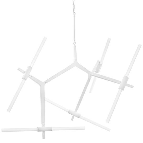 Люстра Агнес Chandelier White 10 Белый Люстра Агнес Chandelier White 10 Белый в Брянске | Loft Concept