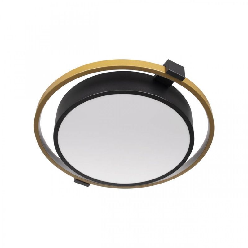 Потолочный светильник Gold Round Saturn Черный Золотой Потолочный светильник Gold Round Saturn Черный Золотой в Брянске | Loft Concept