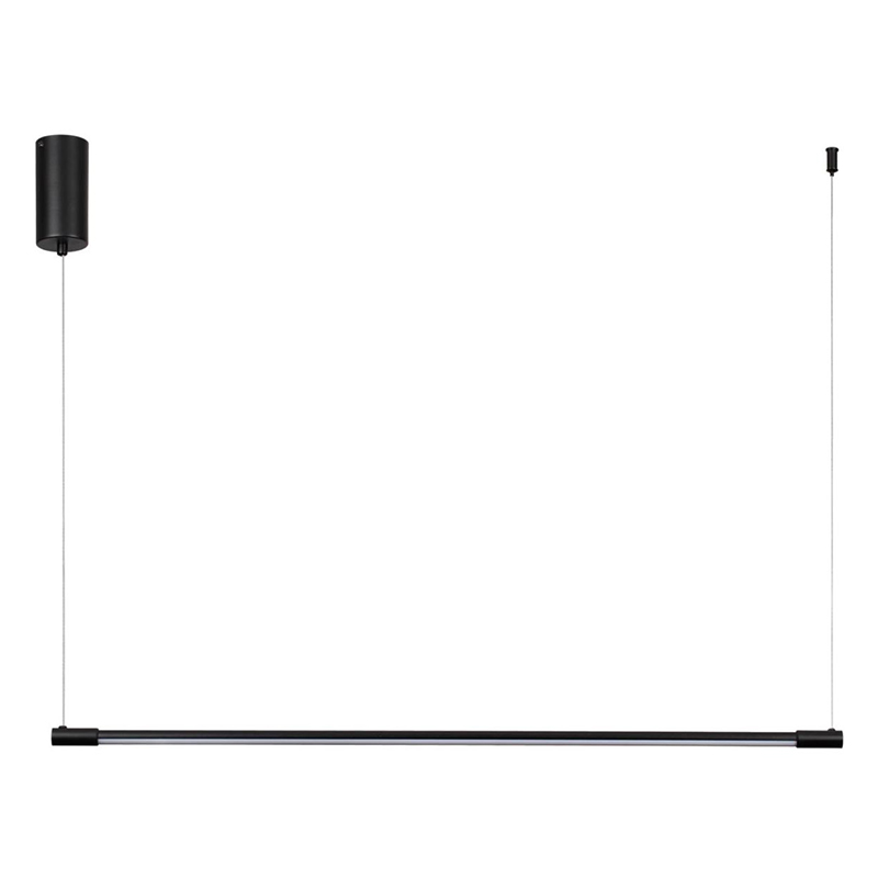 Подвесной светильник Trumpet Tube Black Linear Черный Белый Подвесной светильник Trumpet Tube Black Linear Черный Белый в Брянске | Loft Concept