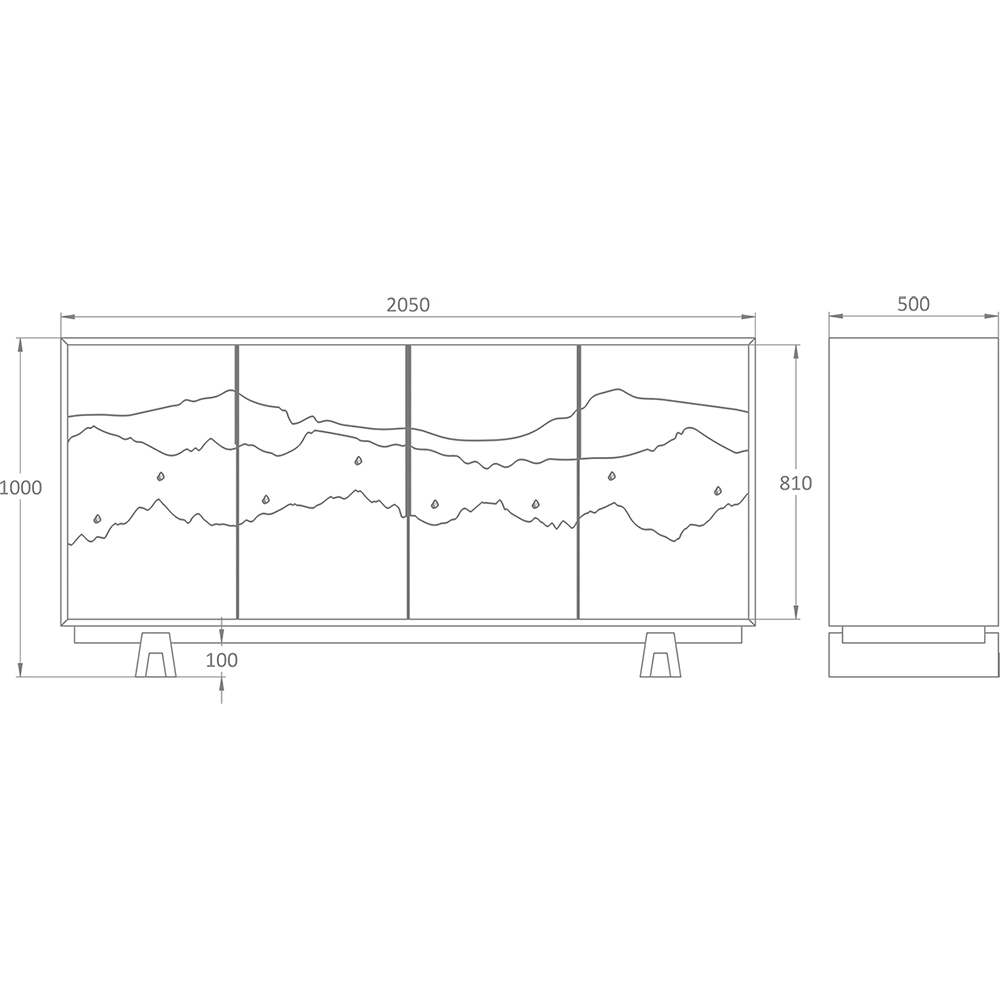 Буфет Okinawa Ginger Large в Брянске
