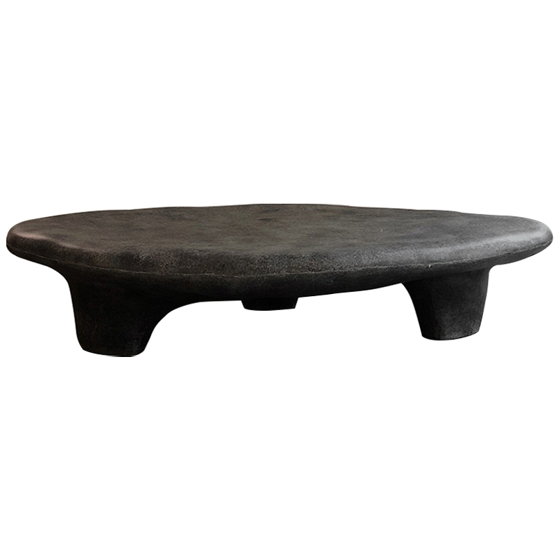 Кофейный стол Stone Coffee Table Black Черный Кофейный стол Stone Coffee Table Black Черный в Брянске | Loft Concept