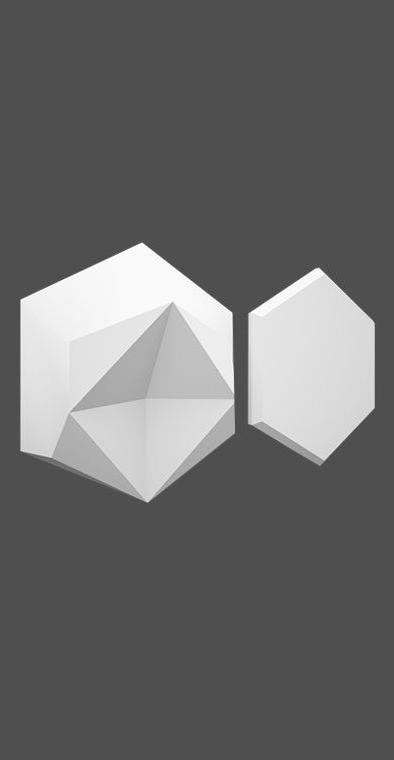 Гипсовая 3D Панель M-41 A, B Гипсовая 3D Панель M-41 A, B в Брянске