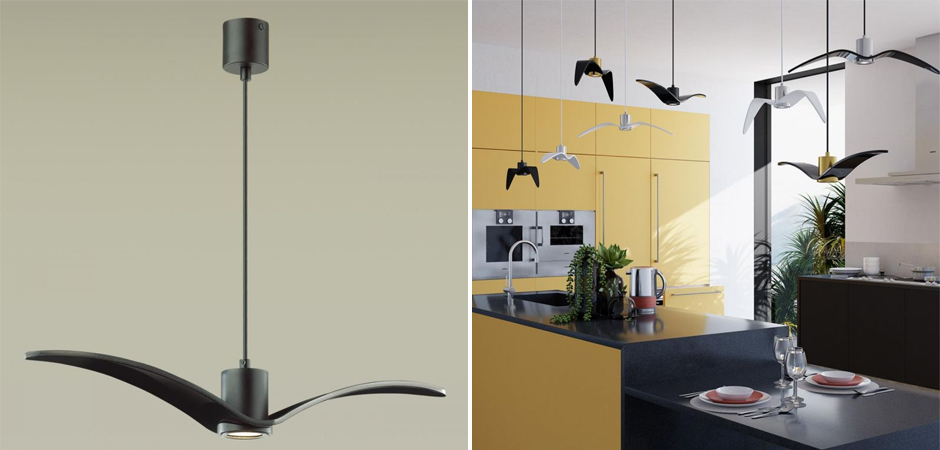 Подвесной светильник Seagull Scope черный Подвесной светильник Seagull Scope черный - Loft-Concept в Брянске
