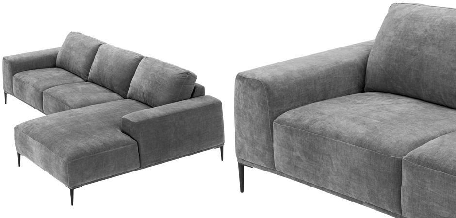 Диван Eichholtz Lounge Sofa Montado grey Диван Eichholtz Lounge Sofa Montado grey - Loft-Concept в Брянске