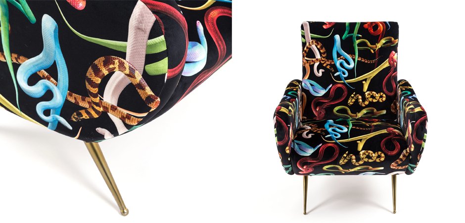 Кресло Seletti Armchair Snakes Design: Toiletpaper Кресло Seletti Armchair Snakes Design: Toiletpaper - Loft-Concept в Брянске