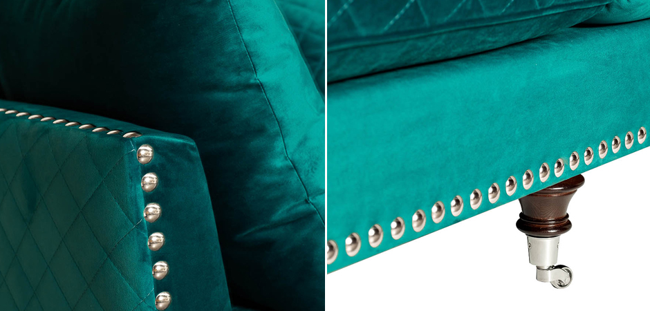Диван Giorgio Sofa Turquoise Диван Giorgio Sofa Turquoise - Loft-Concept в Брянске