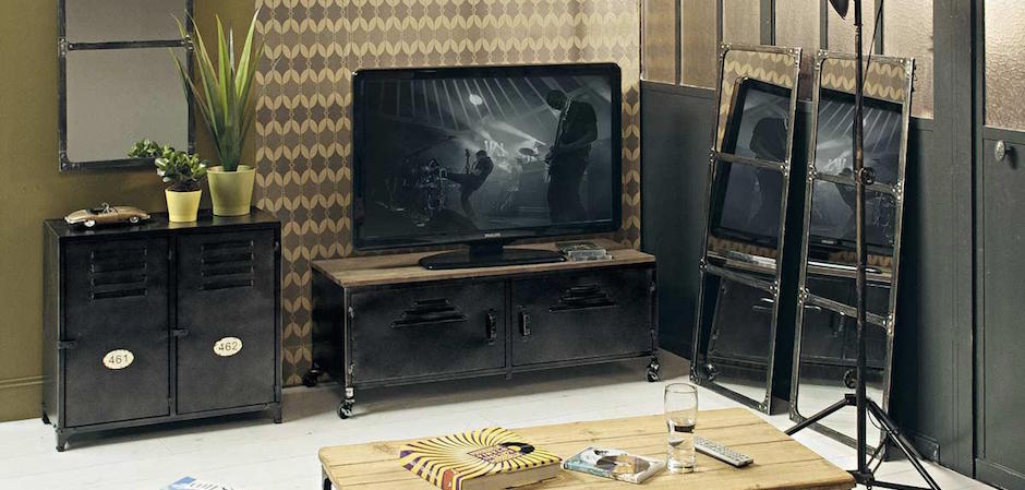 Буфет в стиле Лофт Industrial Rust Metal Wyne Chest Буфет в стиле Лофт Industrial Rust Metal Wyne Chest - Loft-Concept в Брянске