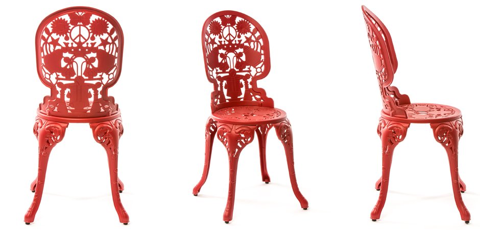 Стул Seletti Industry Collection ALUMINIUM CHAIR – RED Стул Seletti Industry Collection ALUMINIUM CHAIR – RED - Loft-Concept в Брянске
