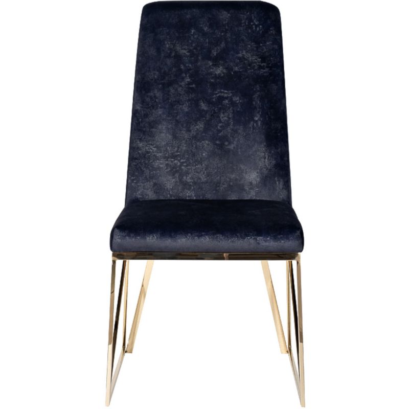 Стул барный Blave DARK BLUE Темно-синий Золотой Стул барный Blave DARK BLUE Темно-синий Золотой в Брянске | Loft Concept
