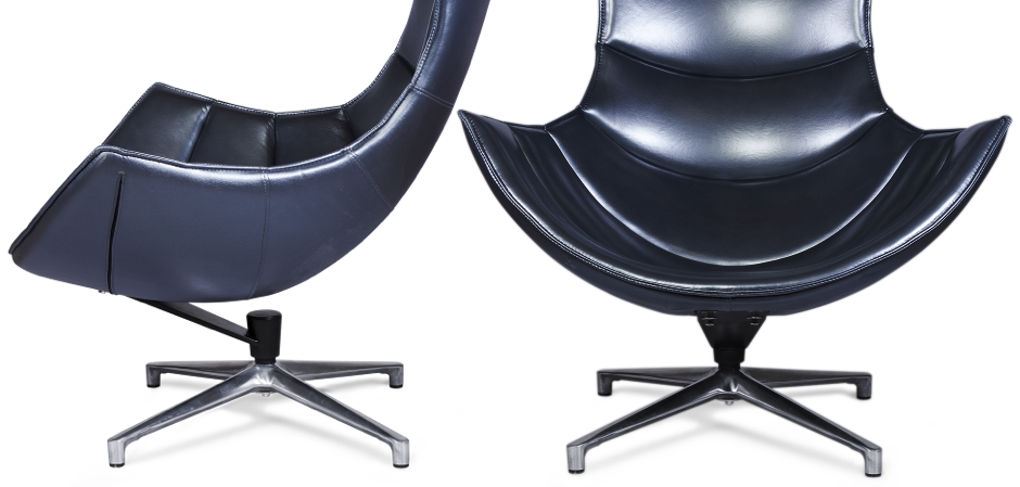 Кресло Shell blue Кресло Shell blue - Loft-Concept в Брянске