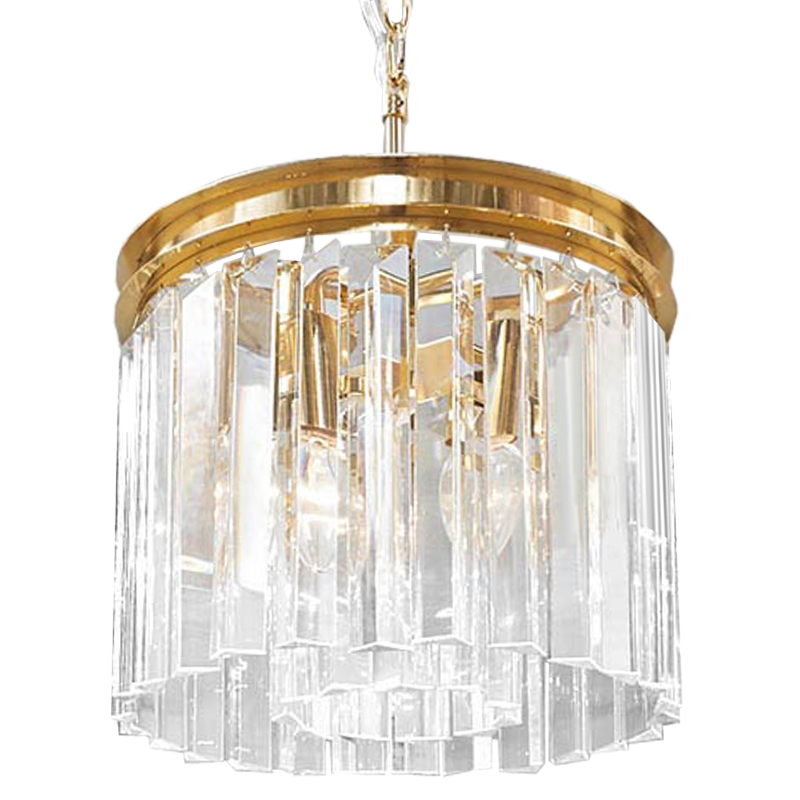 Люстра RH Odeon Chandelier Gold 30 Прозрачное Стекло Золотой Люстра RH Odeon Chandelier Gold 30 Прозрачное Стекло Золотой в Брянске | Loft Concept