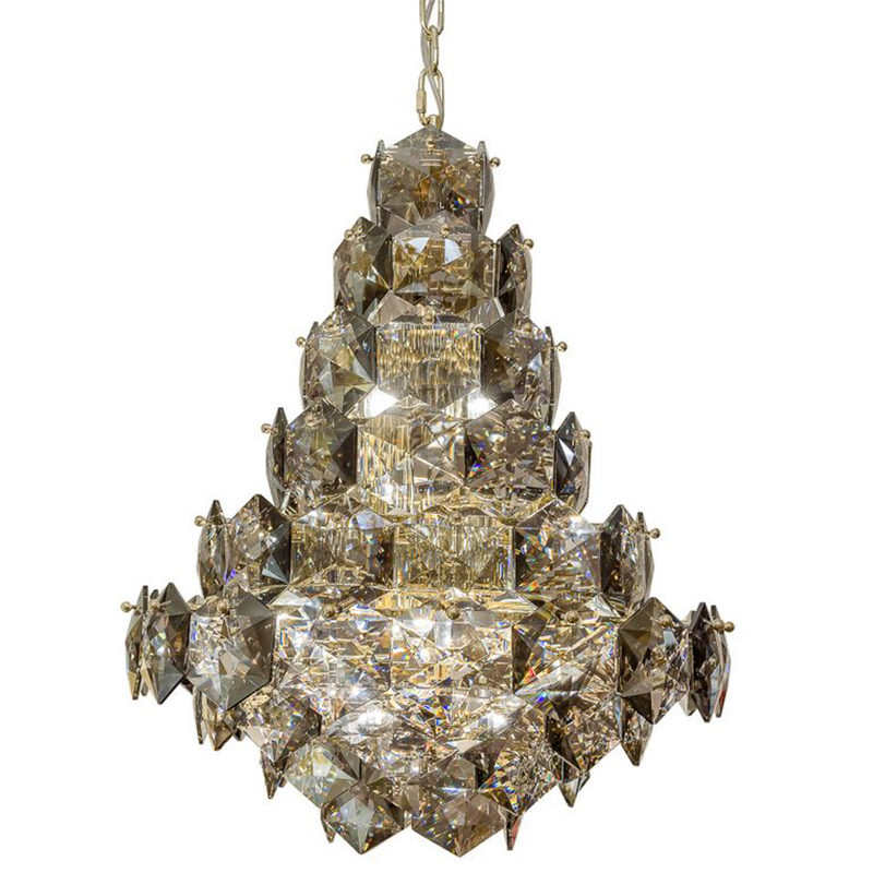 Люстра Tiers Crystal Light Chandelier Smoky 54 Золотой Дымчатый (Smoke) Люстра Tiers Crystal Light Chandelier Smoky 54 Золотой Дымчатый (Smoke) в Брянске | Loft Concept