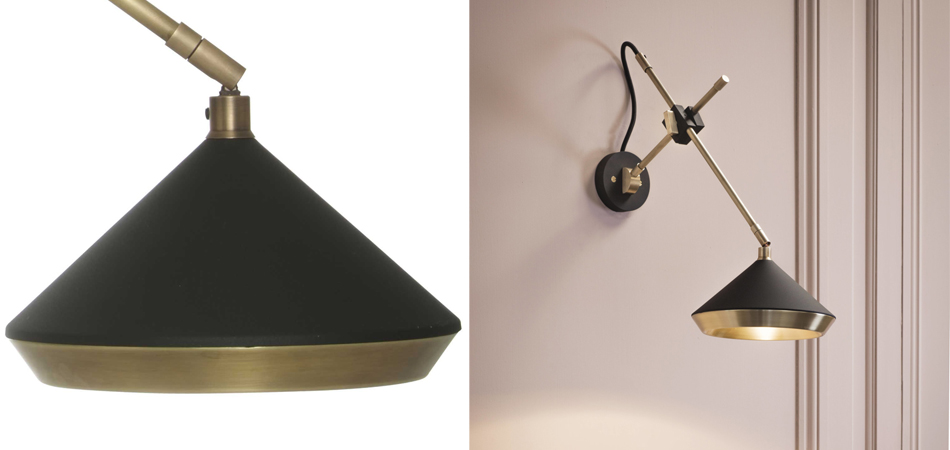 Бра Bert Frank SHEAR SHEAR WALL LIGHT Черный Бра Bert Frank SHEAR SHEAR WALL LIGHT Черный - Loft-Concept в Брянске
