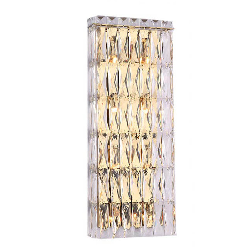 Бра Crystal Regena Gold Wall Lamp 8 Золотой Прозрачный (Transparent) Бра Crystal Regena Gold Wall Lamp 8 Золотой Прозрачный (Transparent) в Брянске | Loft Concept