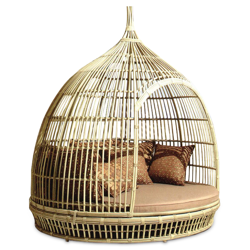 Диван Rattan Cage Sofa Бежево-серый Диван Rattan Cage Sofa Бежево-серый в Брянске | Loft Concept