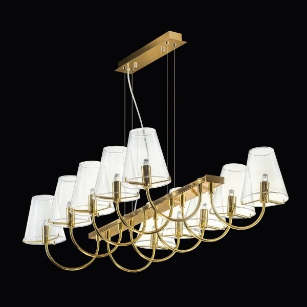 Люстра Imperial Chandelier 10 Глянцевое золото Люстра Imperial Chandelier 10 Глянцевое золото в Брянске | Loft Concept
