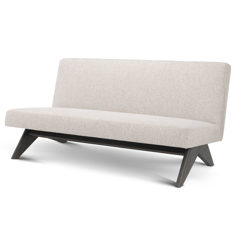 Диван Eichholtz Sofa Erudit Молочный Коричневый Диван Eichholtz Sofa Erudit Молочный Коричневый в Брянске | Loft Concept