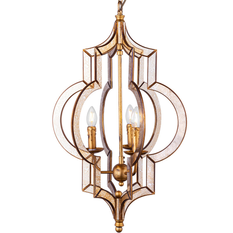 Люстра Manosque Chandelier Золотой Люстра Manosque Chandelier Золотой в Брянске | Loft Concept