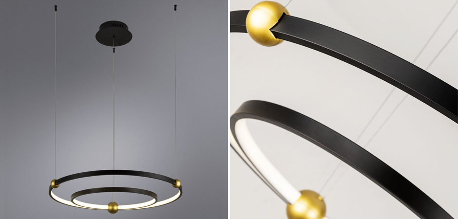 Подвесной светодиодный светильник Ring Horizontal Подвесной светодиодный светильник Ring Horizontal - Loft-Concept в Брянске