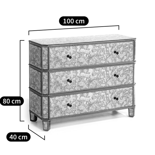 Комод зеркальный Glorious Chest of Drawers Комод зеркальный Glorious Chest of Drawers в Брянске