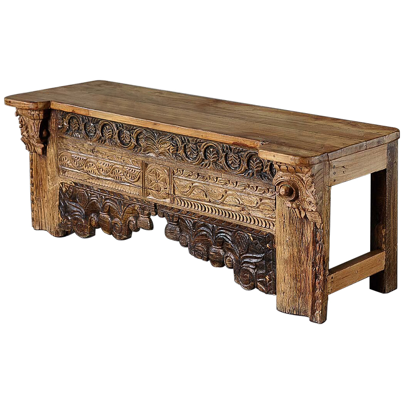 Консоль Bhavya Console Коричневый Консоль Bhavya Console Коричневый в Брянске | Loft Concept