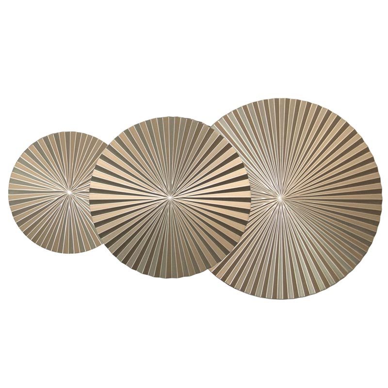 Арт-объект Apollo Champagne Wall Plaque Disc 3 Золотой Шампань Арт-объект Apollo Champagne Wall Plaque Disc 3 Золотой Шампань в Брянске | Loft Concept