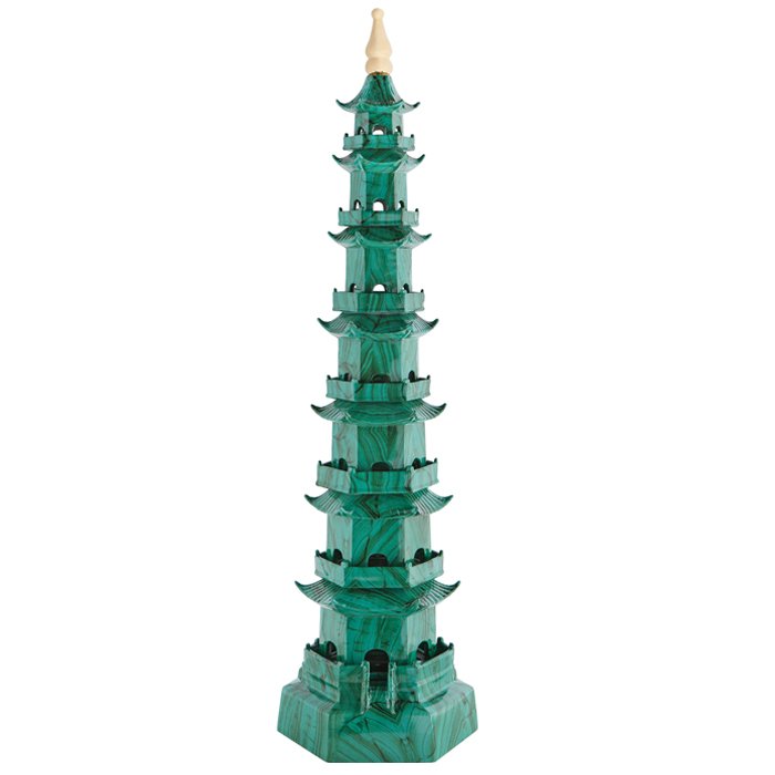 Большая Китайская Пагода Malachite Малахит (зеленый) Большая Китайская Пагода Malachite Малахит (зеленый) в Брянске | Loft Concept