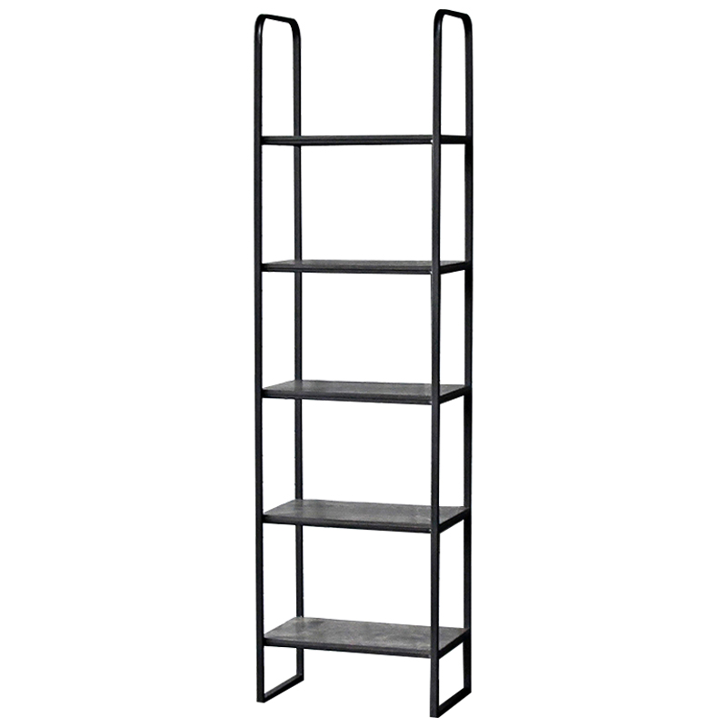 Стеллаж Ayman Graphite Industrial Metal Rust Rack Черный Дерево Серый Стеллаж Ayman Graphite Industrial Metal Rust Rack Черный Дерево Серый в Брянске | Loft Concept