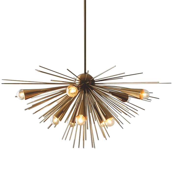 Люстра Luxury Copper Metal Thorn Pendant Lights Латунь Люстра Luxury Copper Metal Thorn Pendant Lights Латунь в Брянске | Loft Concept