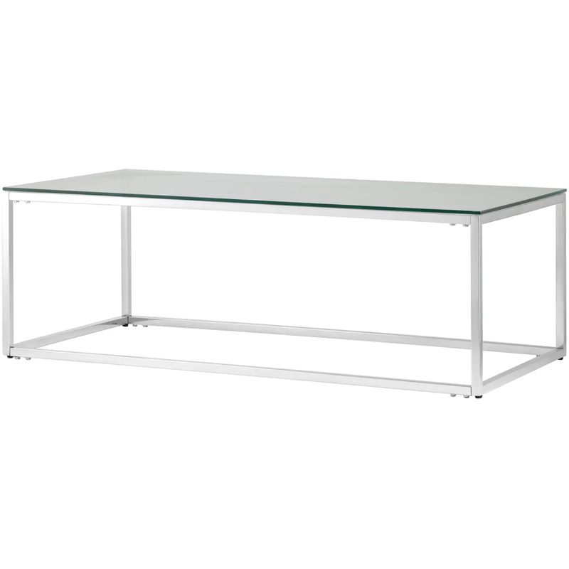 Столик кофейный Cassiani Collection Silver Серебряный Прозрачное Стекло Столик кофейный Cassiani Collection Silver Серебряный Прозрачное Стекло в Брянске | Loft Concept