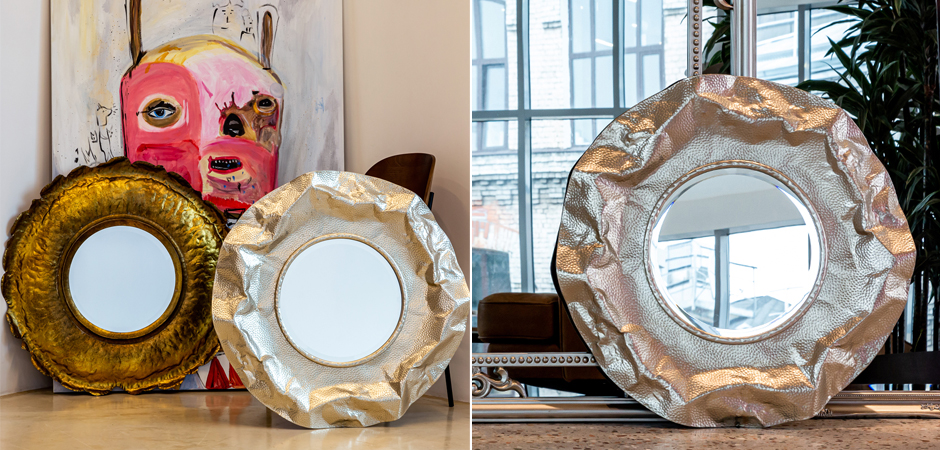 Зеркало Chlodio Silver Mirror Зеркало Chlodio Silver Mirror - Loft-Concept в Брянске