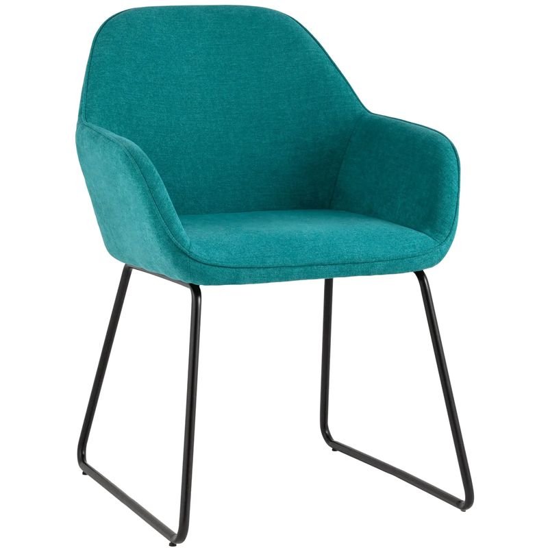 Стул Бирюзовый Chuck Chair Бирюзовый Черный Стул Бирюзовый Chuck Chair Бирюзовый Черный в Брянске | Loft Concept