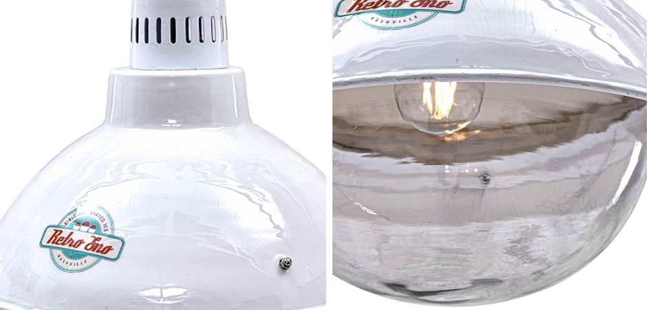 Подвесной светильник Visor Loft White Pendant Подвесной светильник Visor Loft White Pendant - Loft-Concept в Брянске