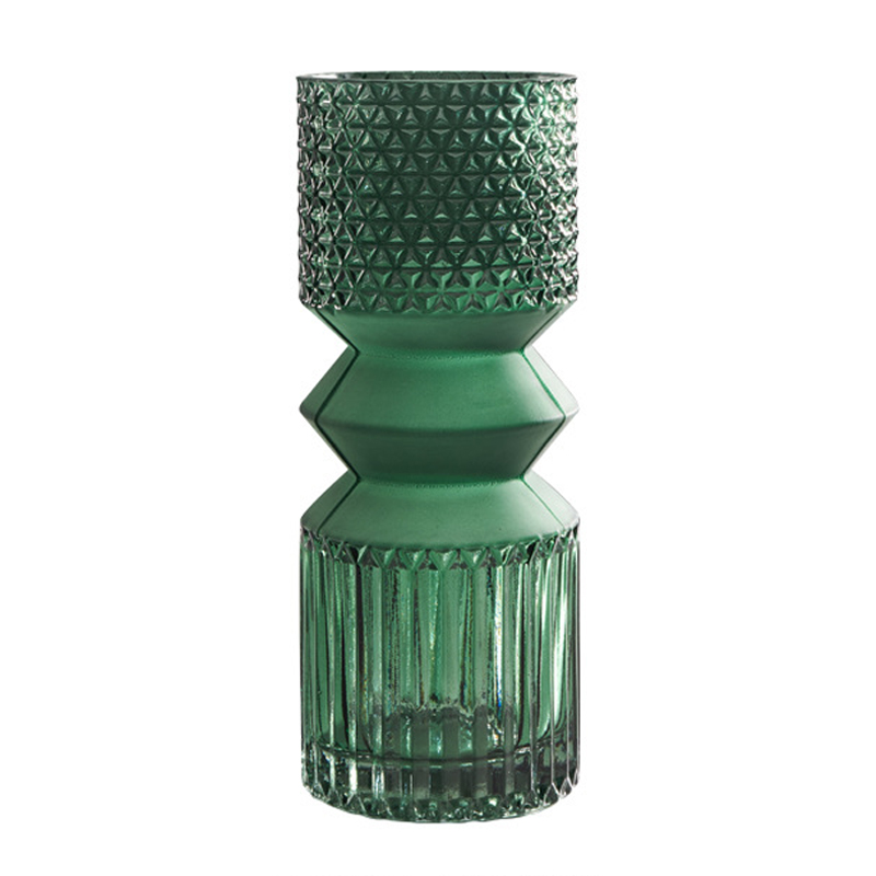 Ваза Vase Golden Throat Cup green Зеленый Ваза Vase Golden Throat Cup green Зеленый в Брянске | Loft Concept