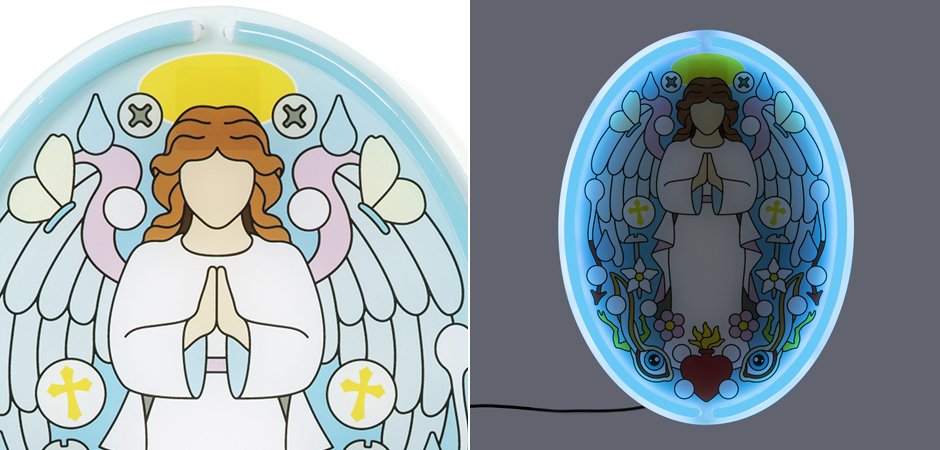 Бра Seletti Gospel Led Signs Angel Gabriel Бра Seletti Gospel Led Signs Angel Gabriel - Loft-Concept в Брянске