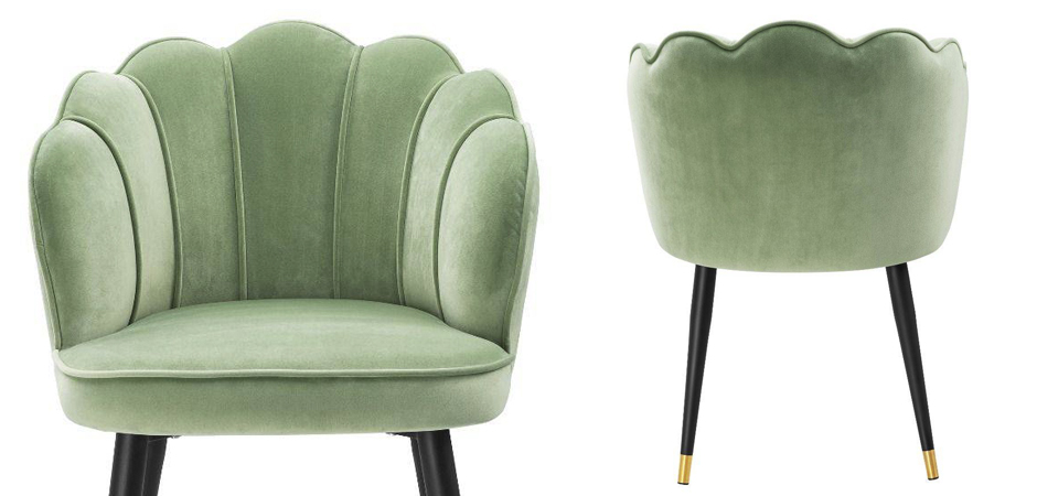 Стул Eichholtz Dining Chair Bristol pistache green Стул Eichholtz Dining Chair Bristol pistache green - Loft-Concept в Брянске