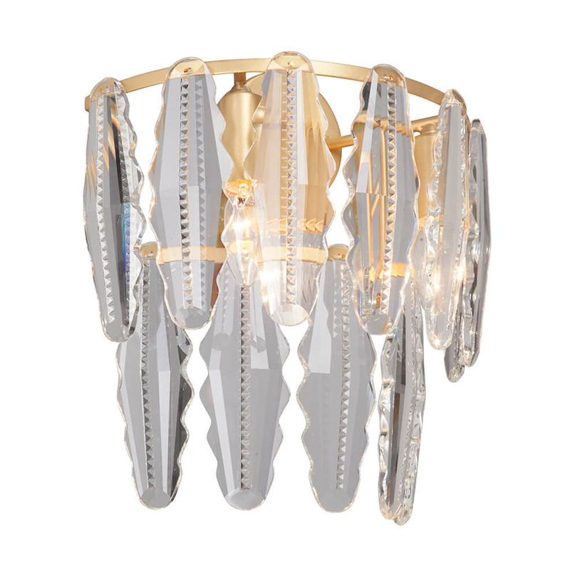Бра Maogan Textured Sconce Золотой Прозрачный (Transparent) Бра Maogan Textured Sconce Золотой Прозрачный (Transparent) в Брянске | Loft Concept