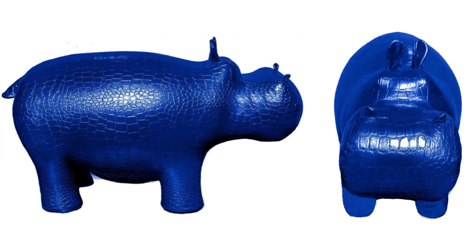 Пуф Бегемот Poof Hippo blue - Loft-Concept в Брянске