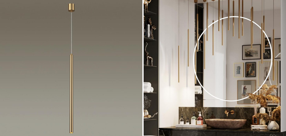 Подвесной светильник Trumpet Tube Gold Подвесной светильник Trumpet Tube Gold - Loft-Concept в Брянске