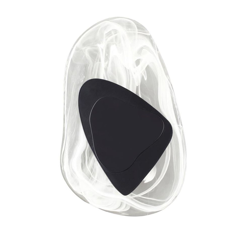 Бра Transparent Pebbles Sconces Black Черный Прозрачный Бра Transparent Pebbles Sconces Black Черный Прозрачный в Брянске | Loft Concept