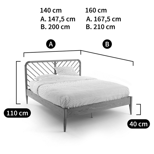 Кровать из массива дуба Reyer Oak Bed Кровать из массива дуба Reyer Oak Bed в Брянске