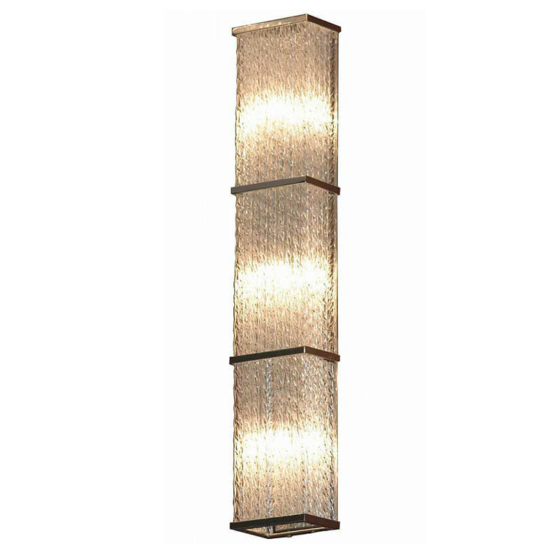 Бра Munavir Sconce 3 Хром Прозрачный (Transparent) в Брянске | Loft Concept 